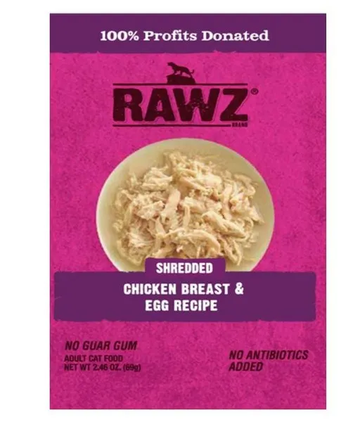 8/2.46 oz. Rawz Cat Chicken & Egg - Health/First Aid